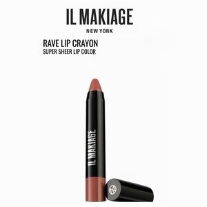 IL MAKIAGE Rave Lip Crayon — Super Sheer Lip Color Río 463
